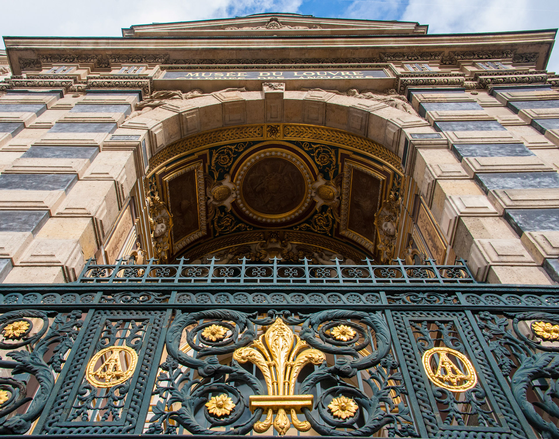 Louvre arch. Paris, France