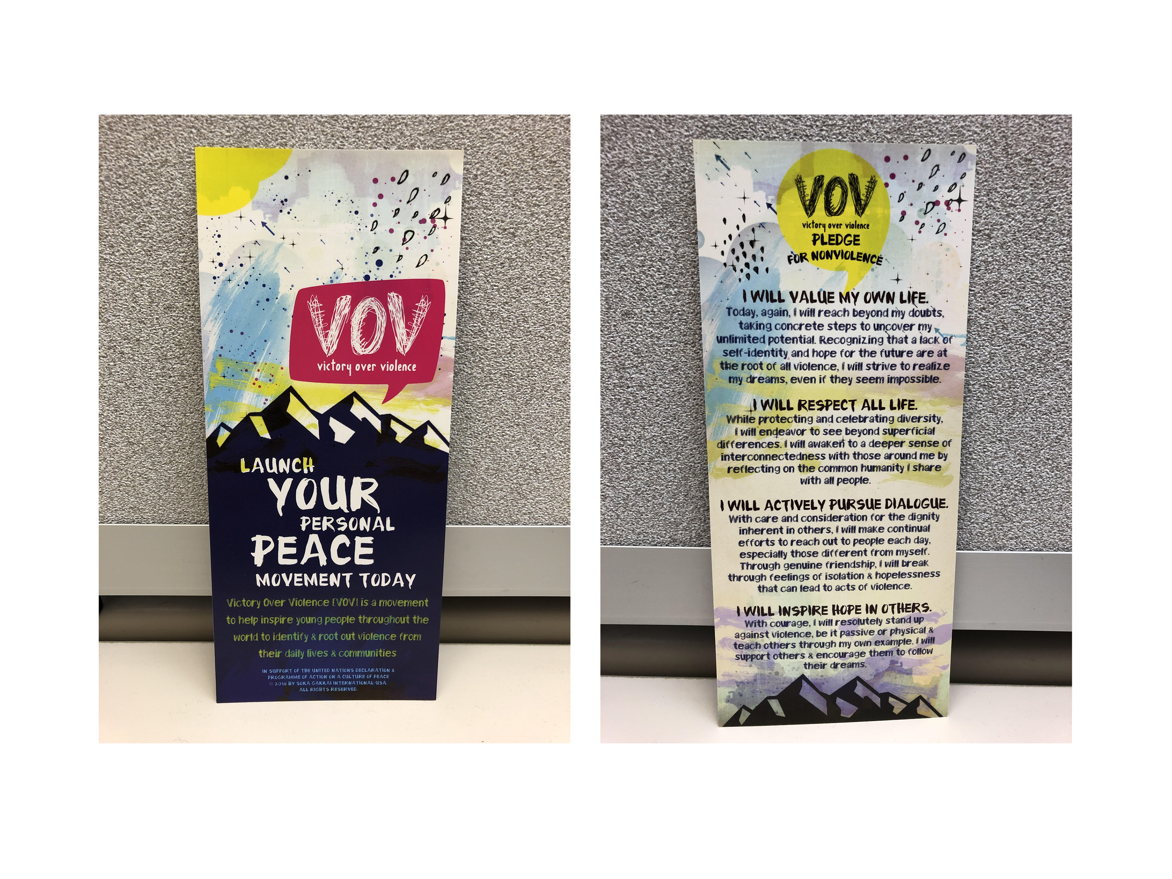 Bookmark for high schools students