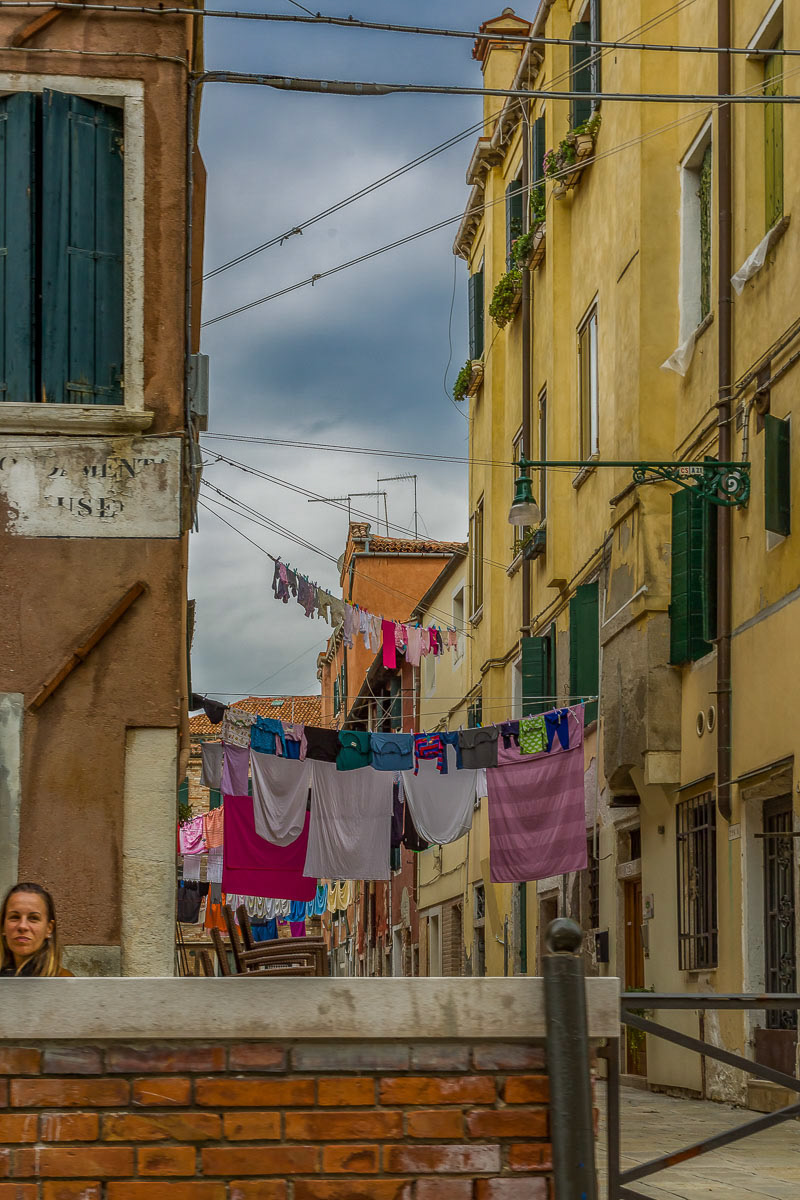 Donna veneziana della lavanderia