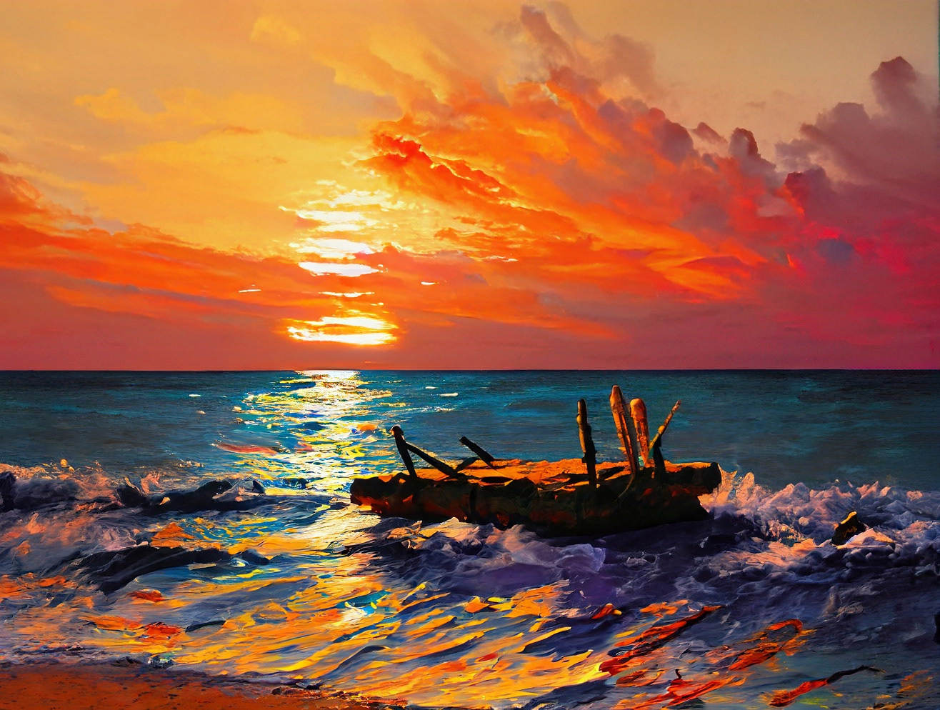 Water Color and Oil Painting