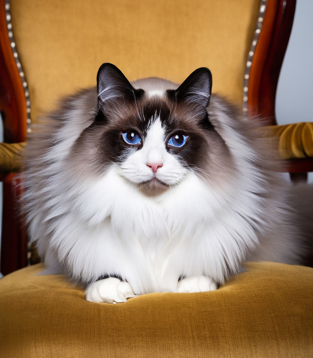 Bi-color Chocolate Ragdoll