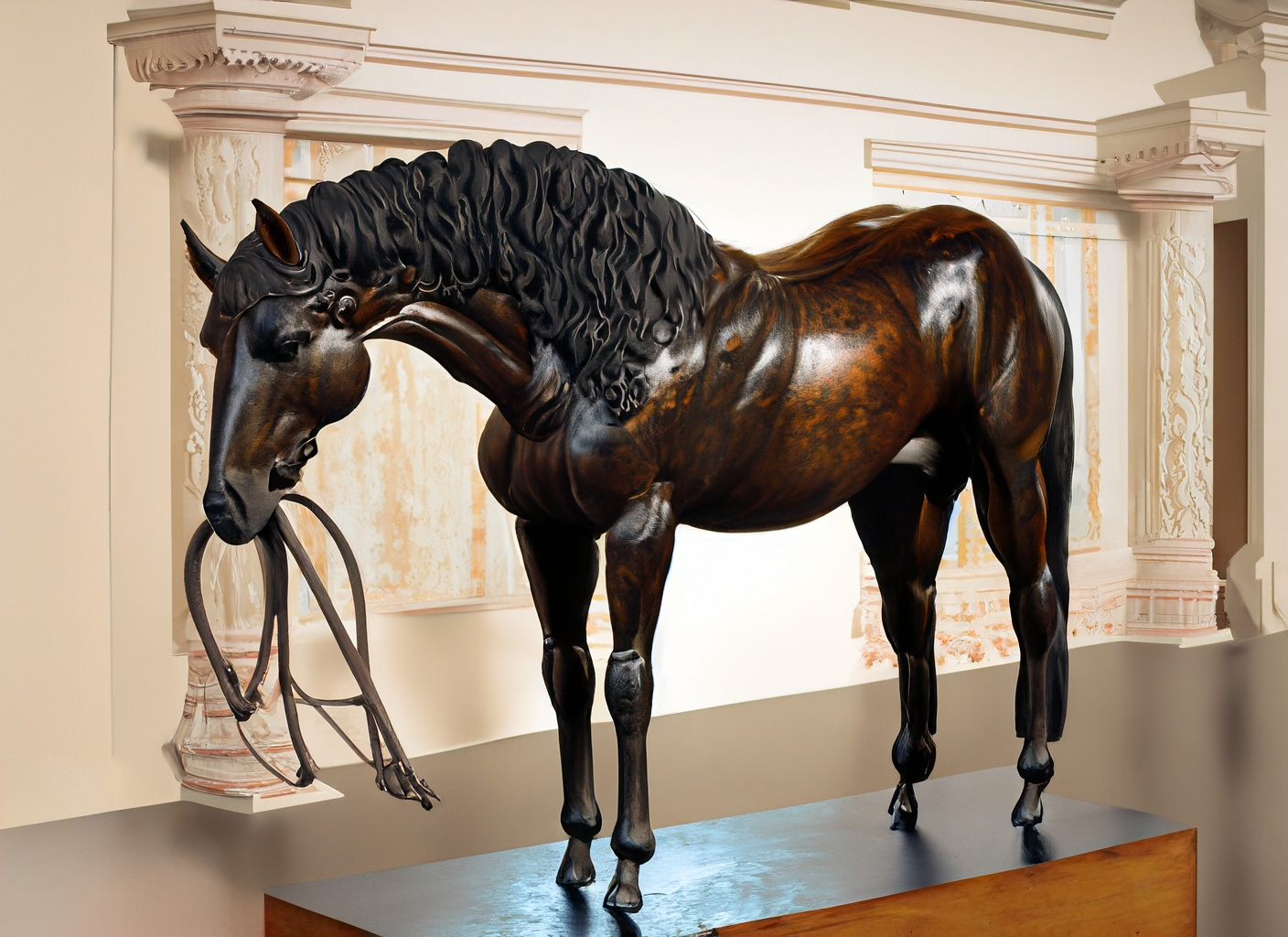 Mixed Media – Bronze and Wood