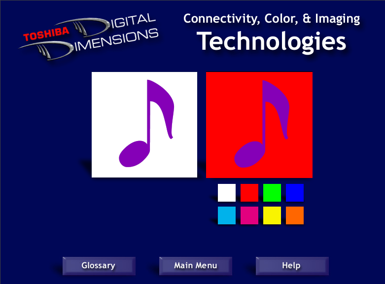 Color Adjacency Demonstration