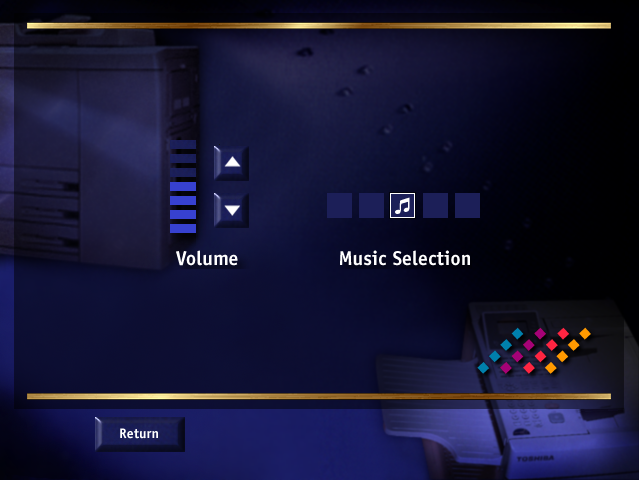 Multiple Music Choices & Audio Presets
