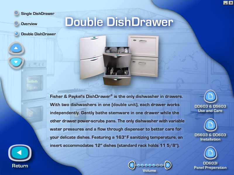 Double DishDrawer