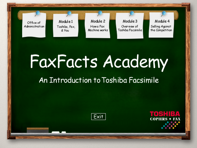 A Four-Module Facsimile Training