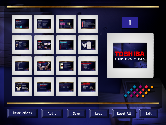 Slide Thumbnails Highlight on Rollover