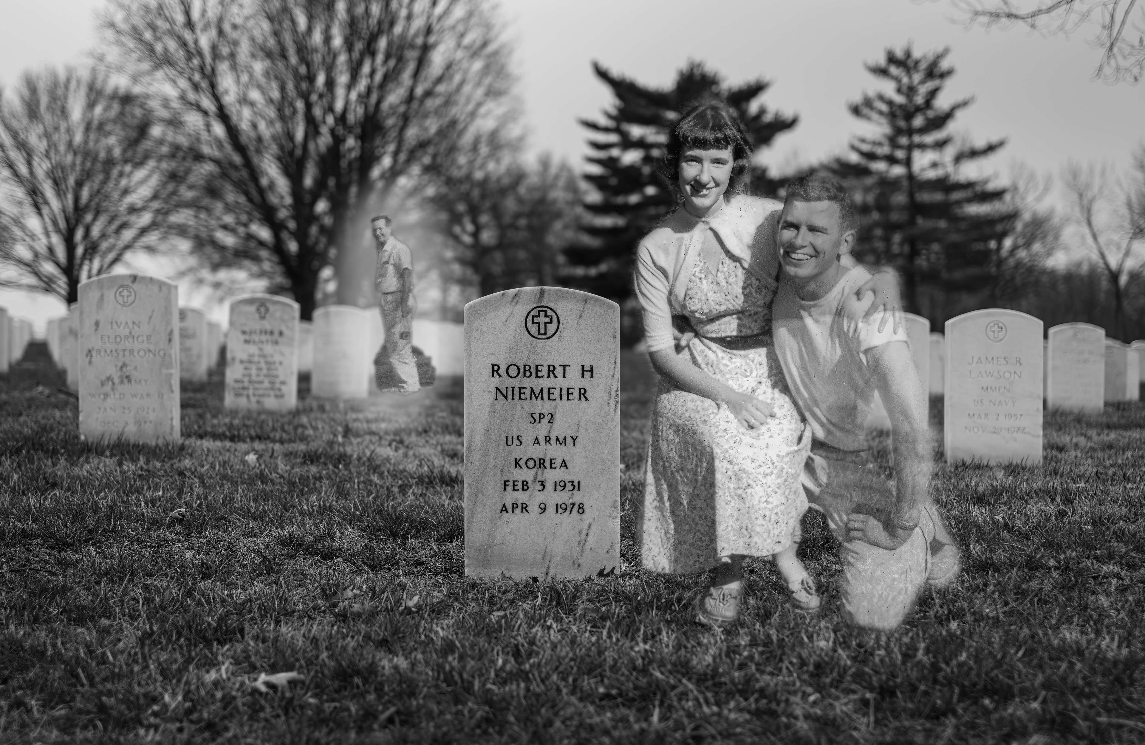 Jefferson Barrack Cemetery - Ghost Photo Experiment