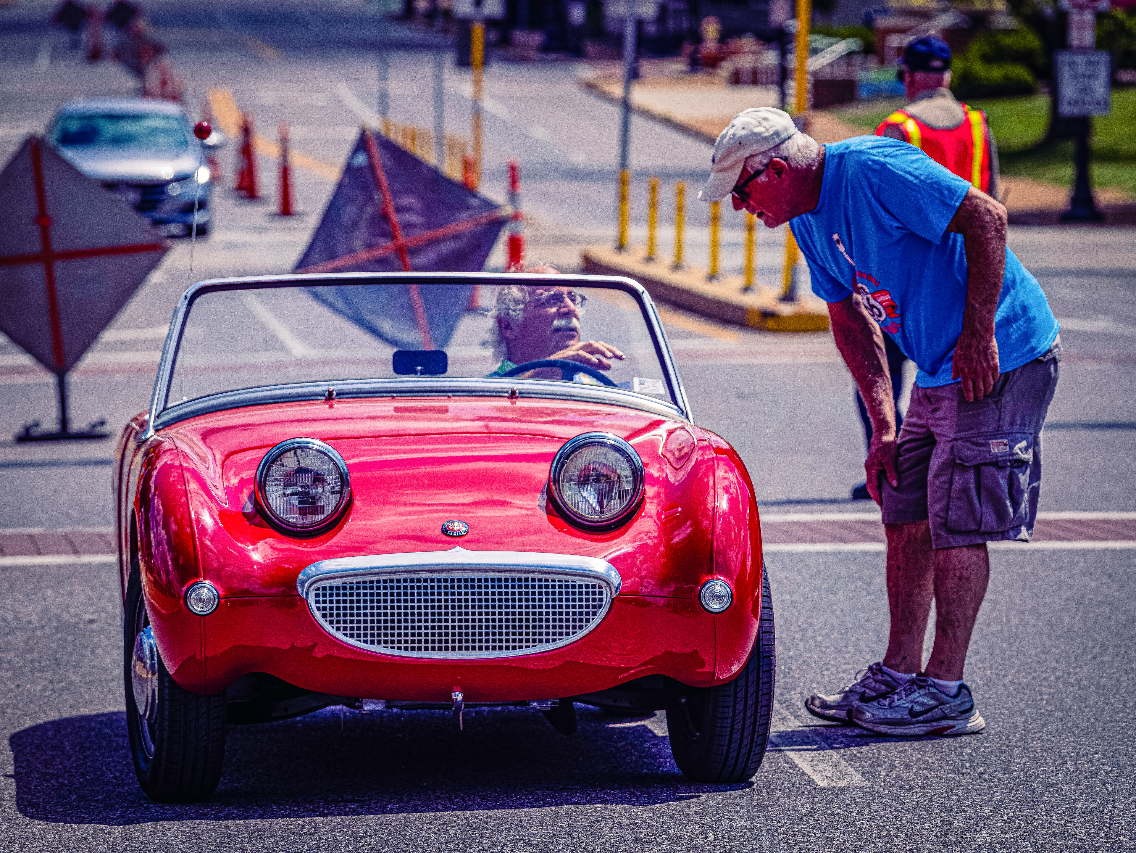 Do ya know the way to the Car show? Fiat Spider