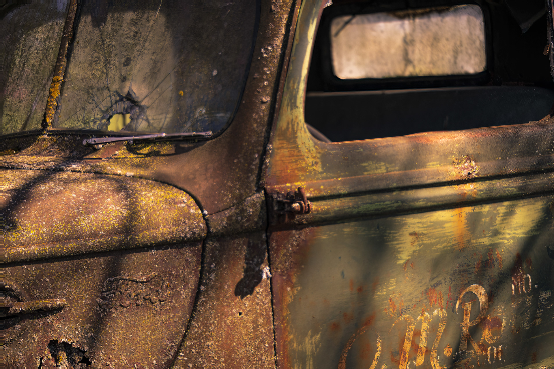 Rusty Ford Truck