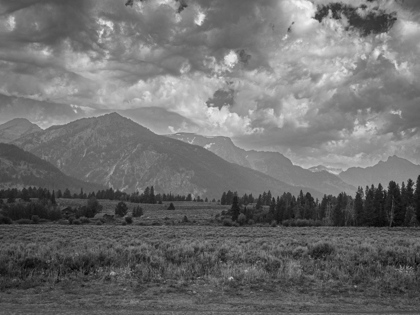 Monochrome - Grand Teton