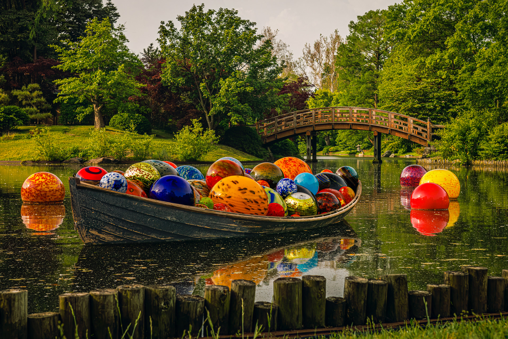 Float Boat at Missouri Botanical Garden