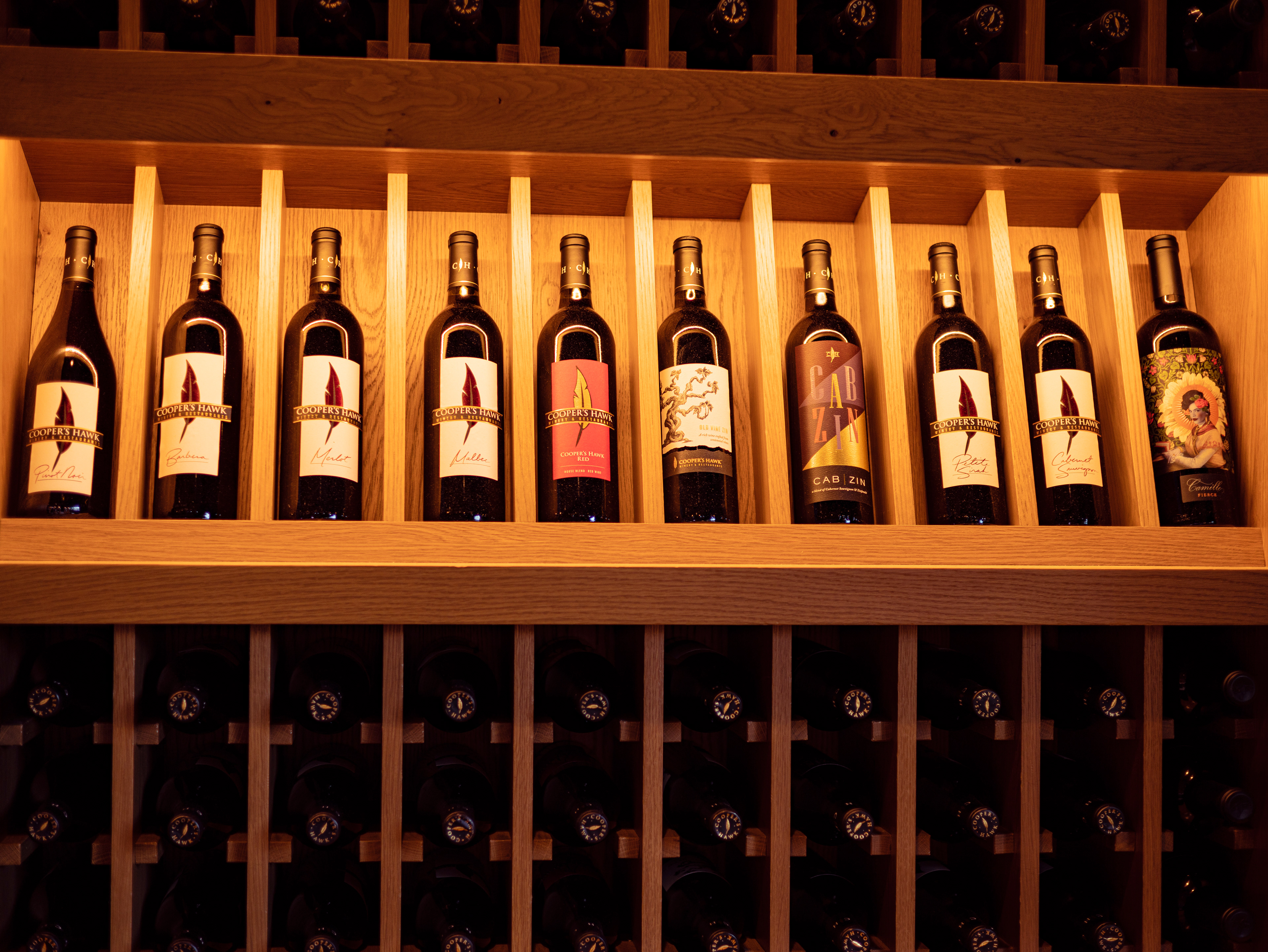 Cooper Hawk, Wine Rack