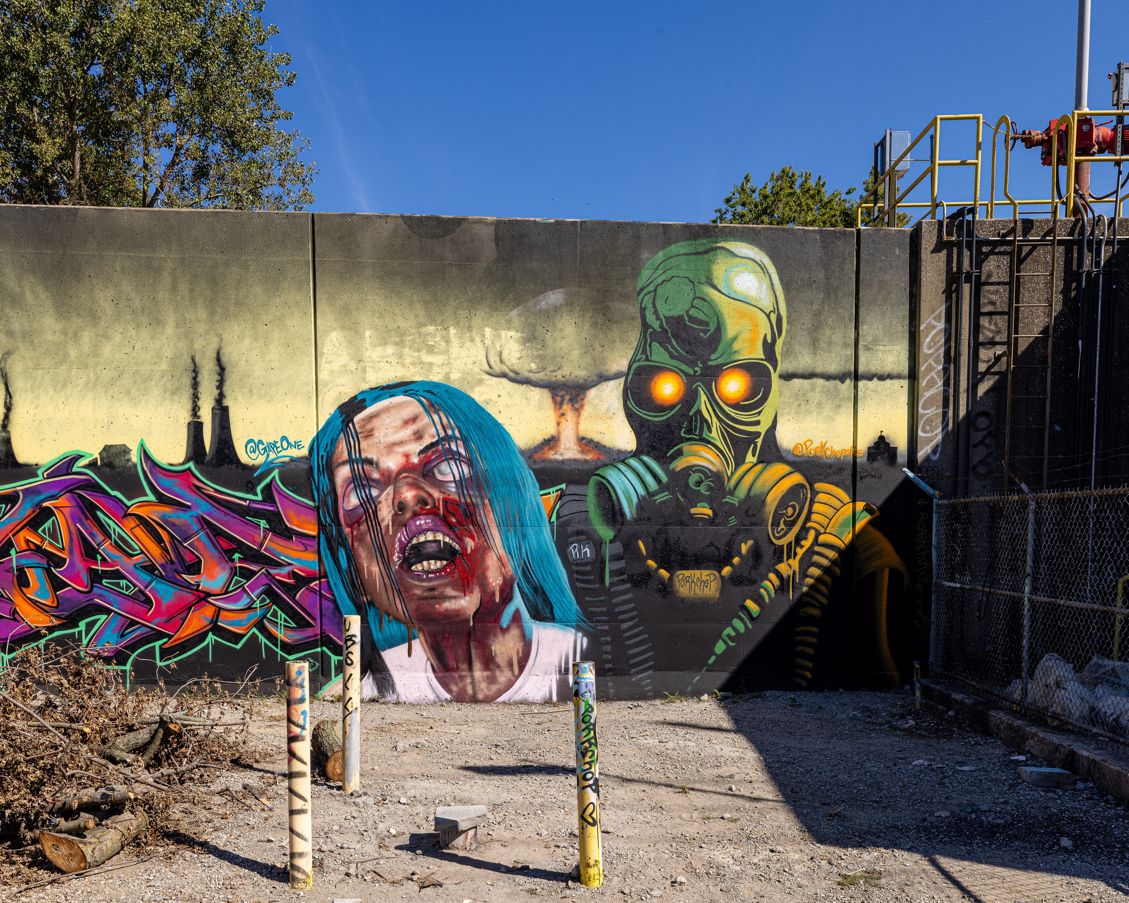 Porkchop mural mile
