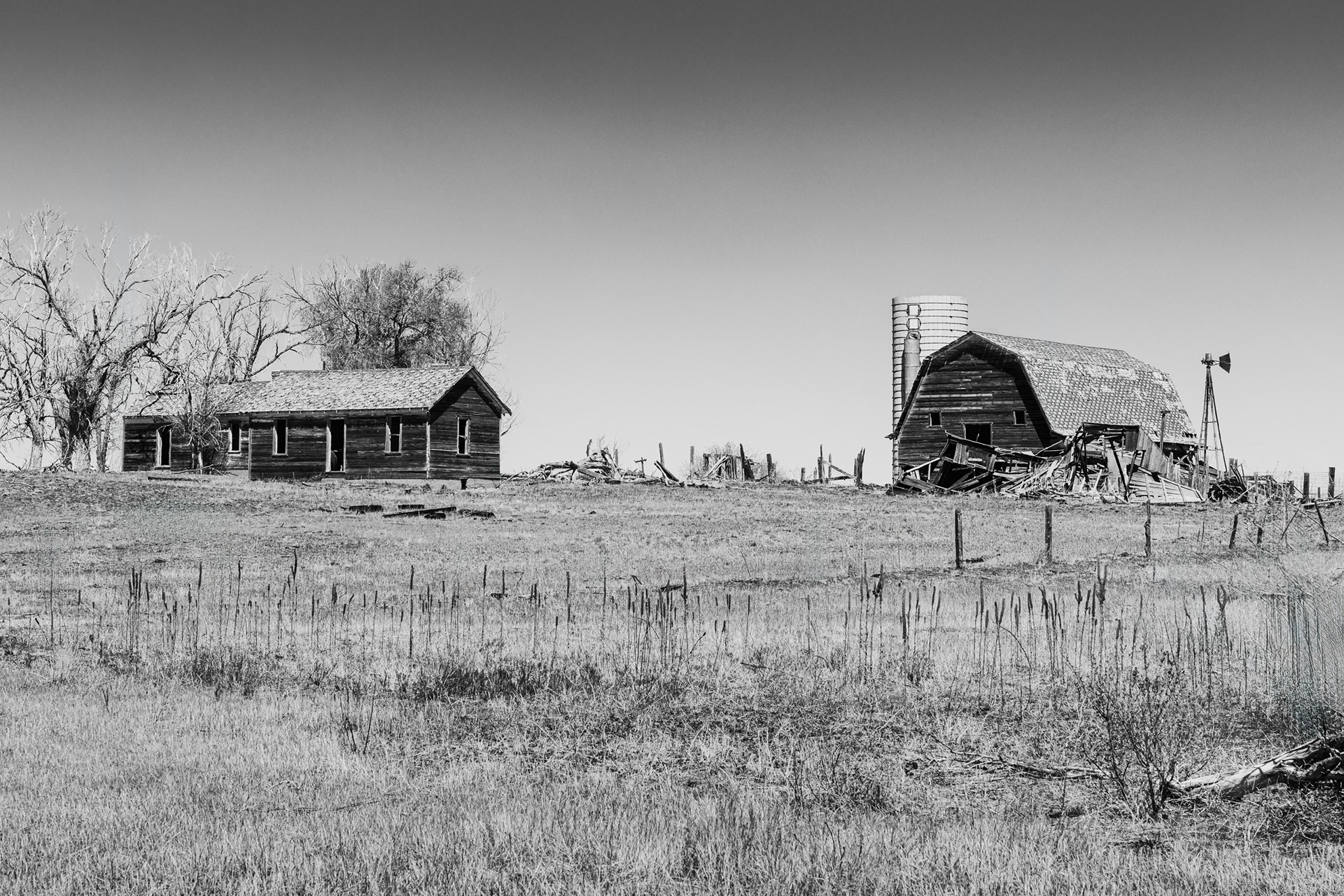 Black and white fine art architectural photography of Ranchos de Taos for hotel lobby decor.
