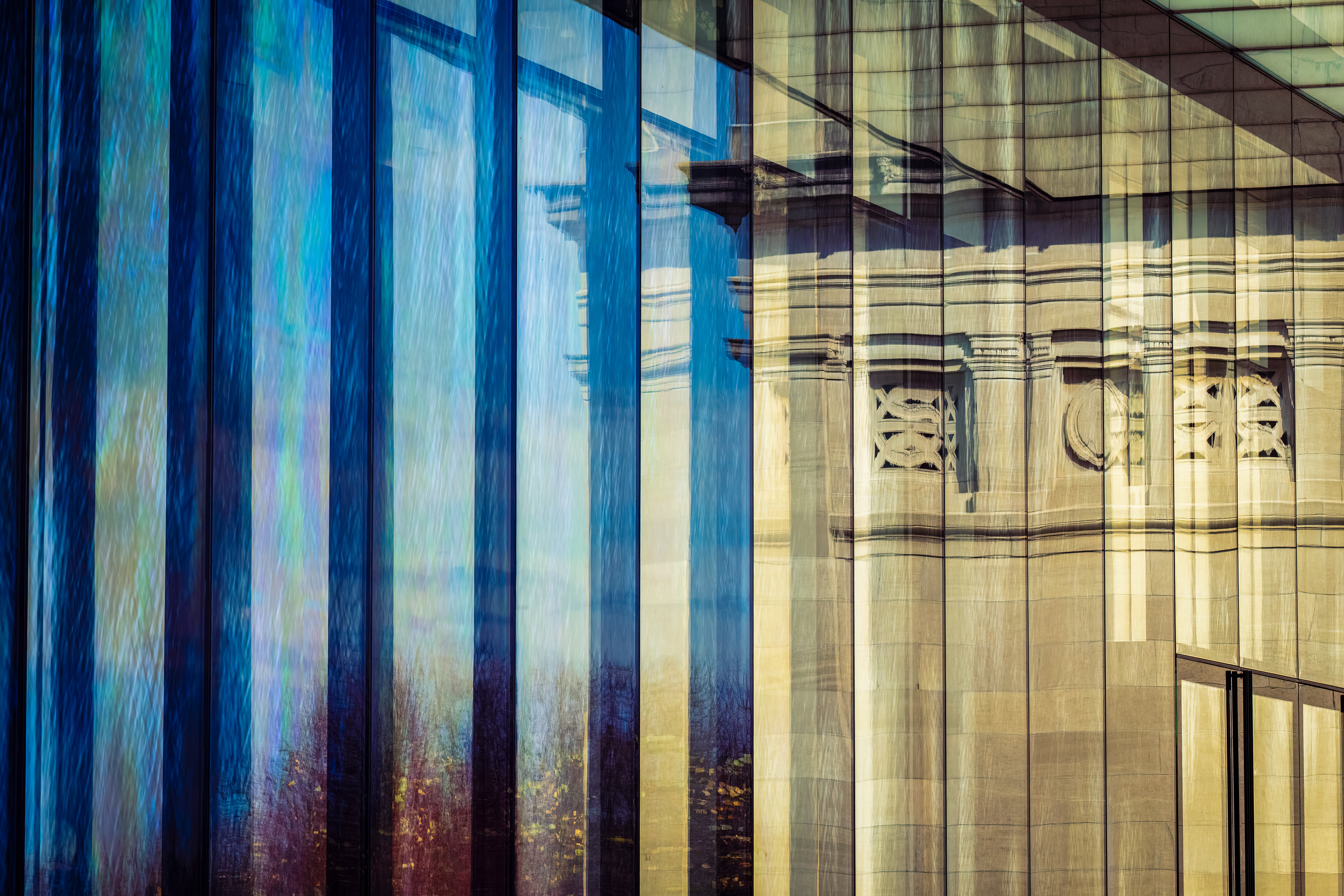 Reflections in Glass and Stone