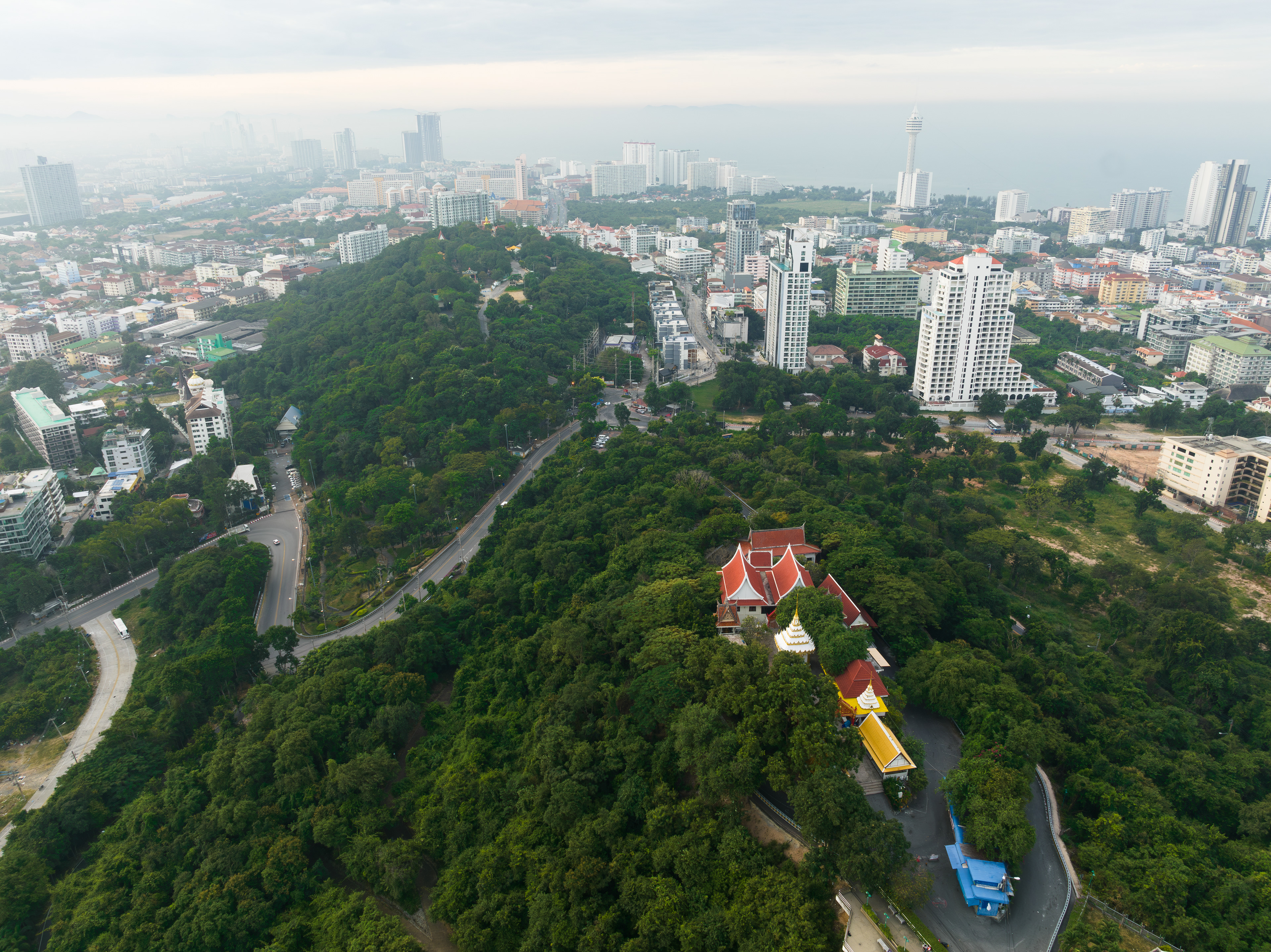 Budhist Monastery Wat Song Metta Wanaram, Pattaya, Thailand