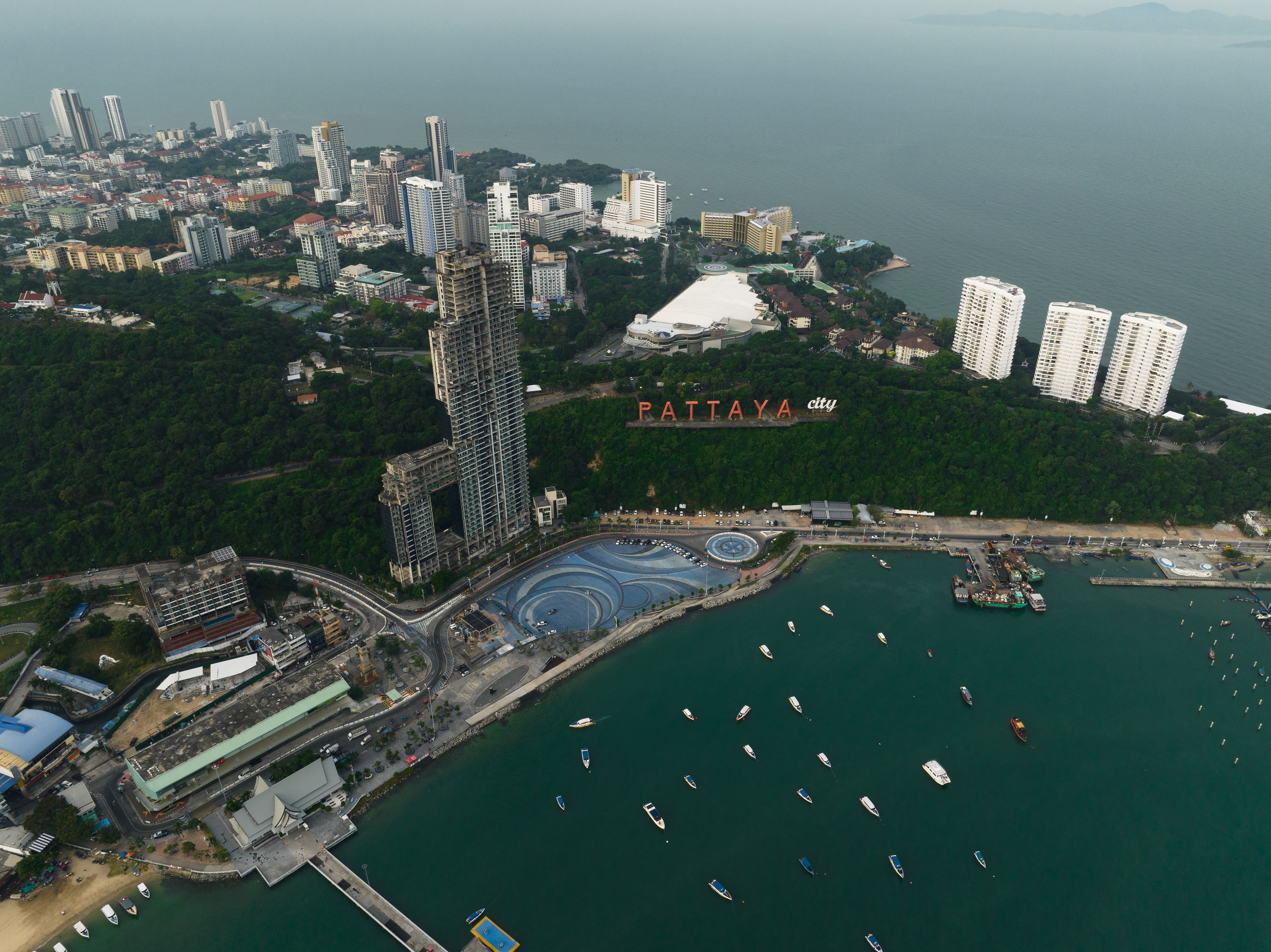 Pattaya Marina area, Chonburi, Thailand