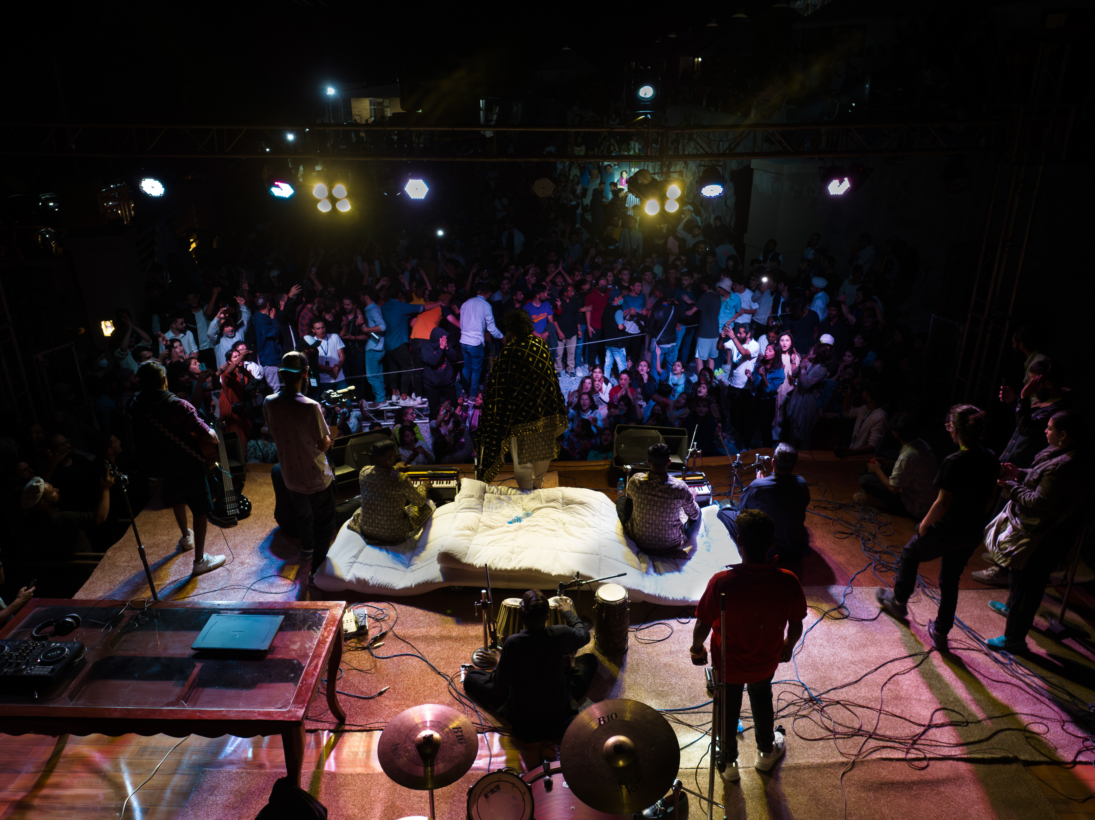 Music event in Gojal Valley, Hunza District, Northern Pakistan