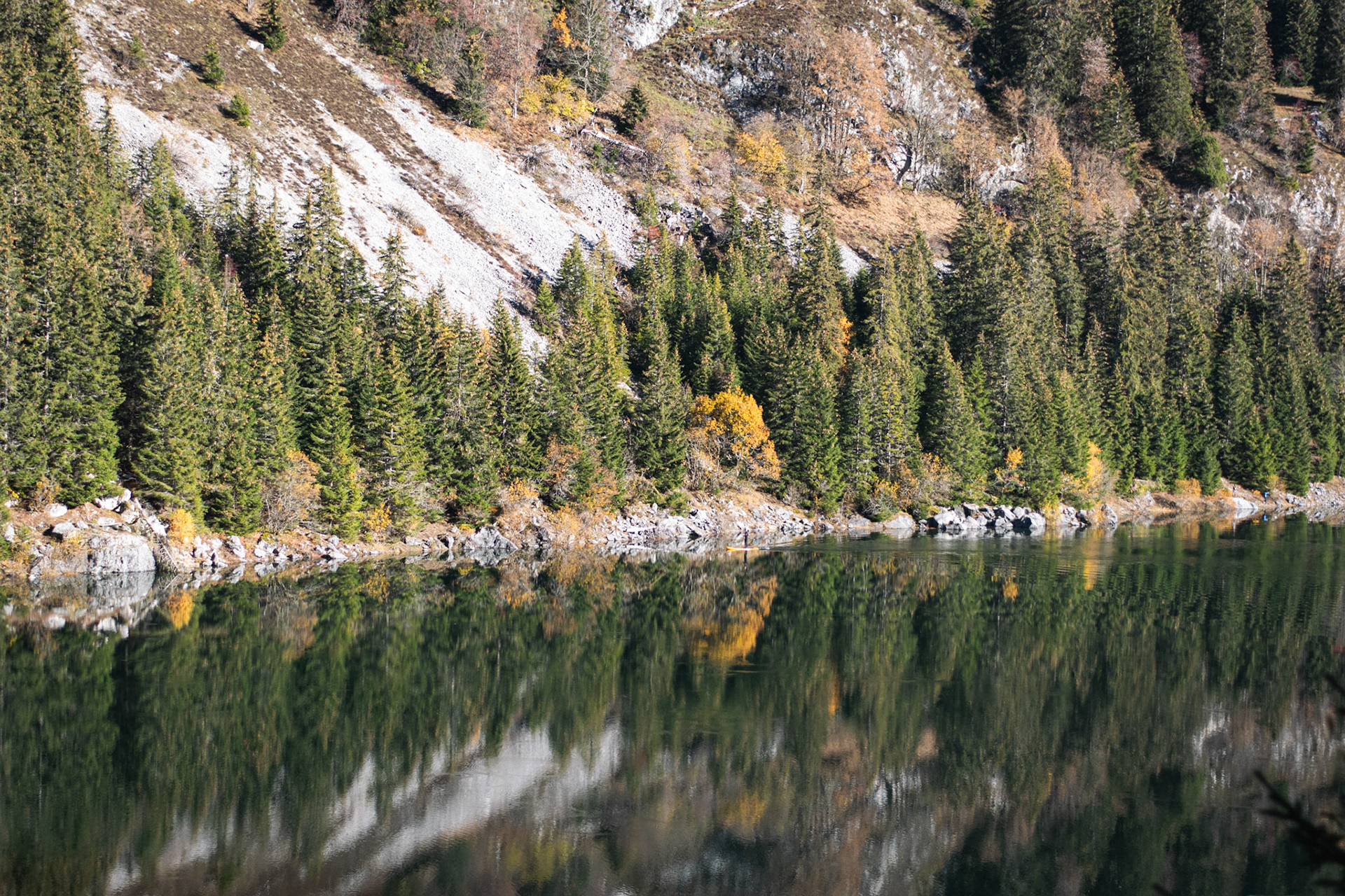 Reflection in the Taney Lake