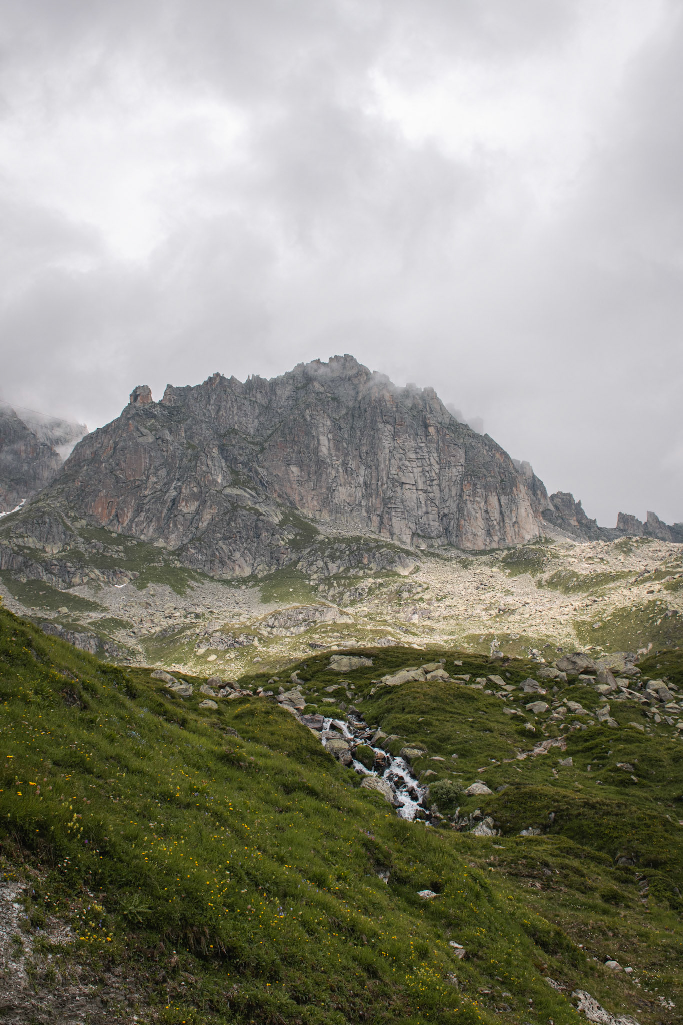 Downhill after the Furkapass