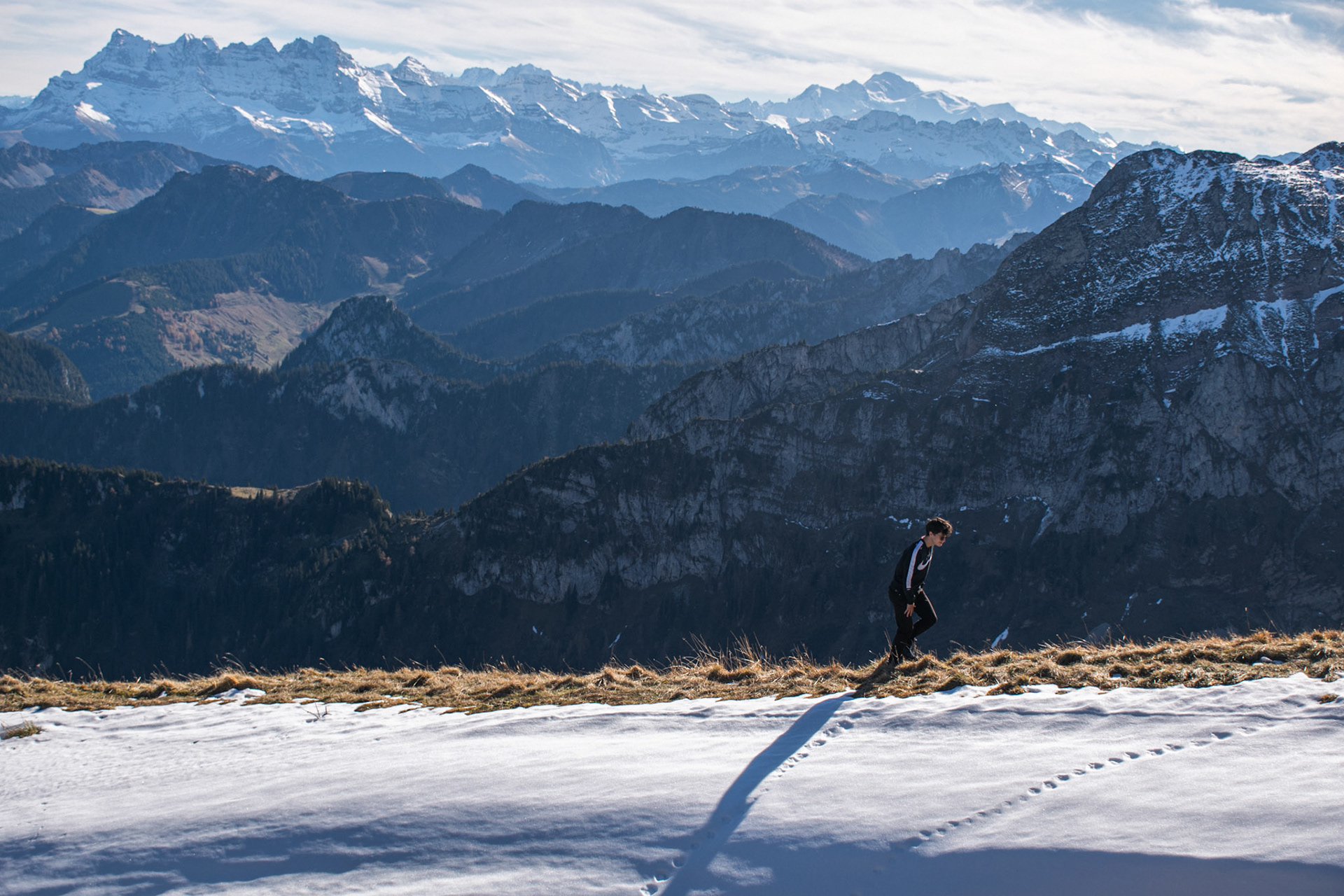 Running with a view