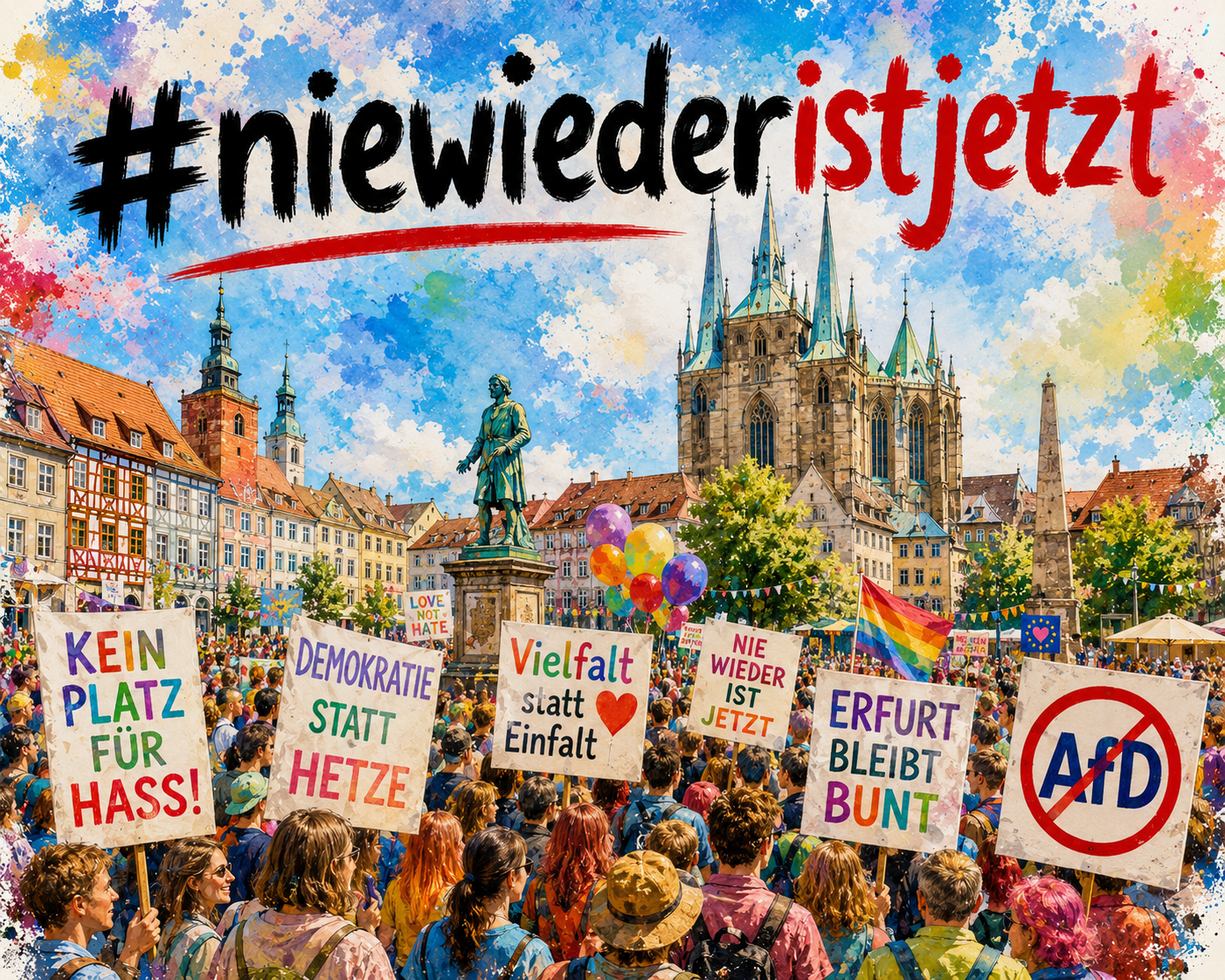 #niewiederistjetzt