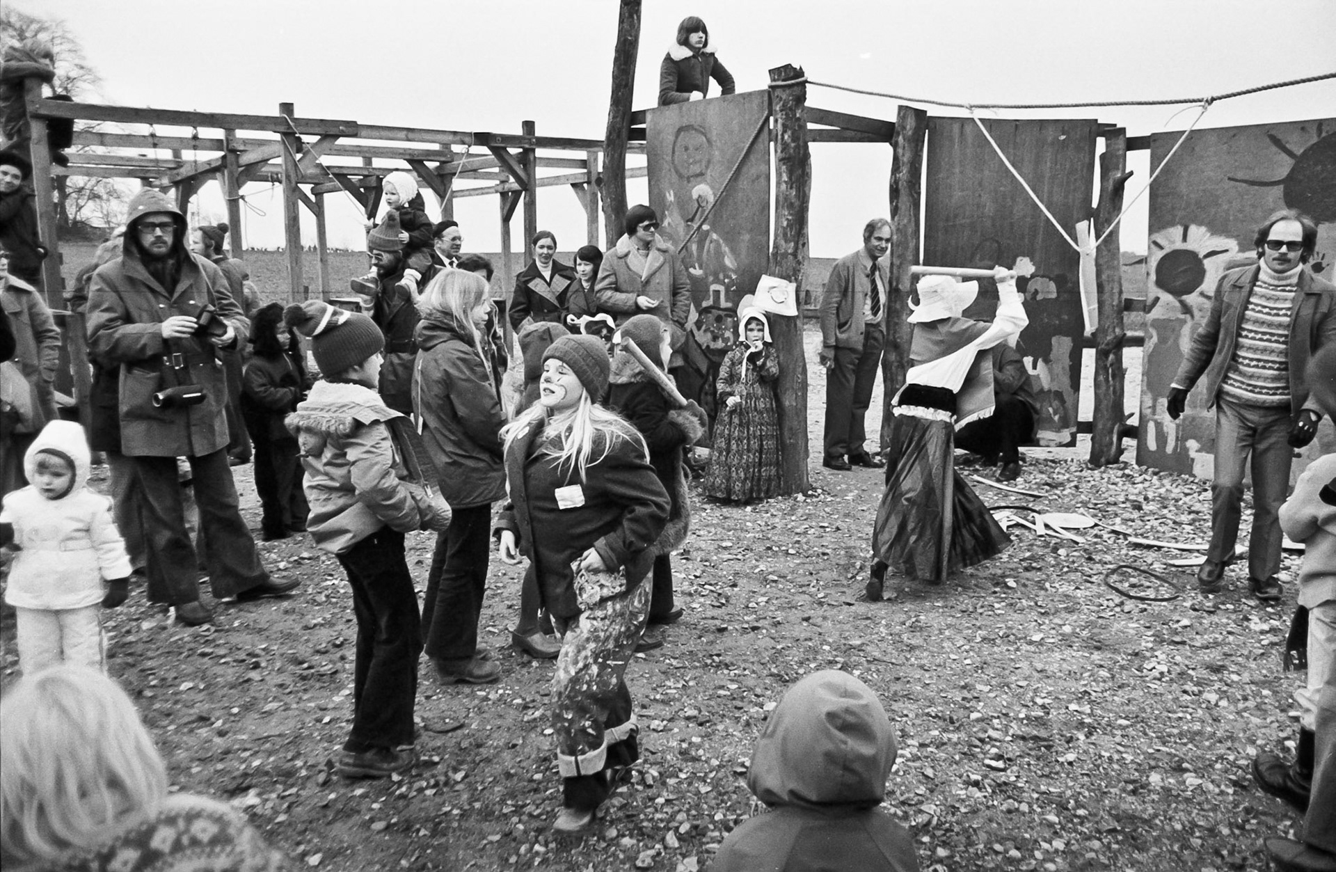 fastelavn,1975,Gl.Tofteg�