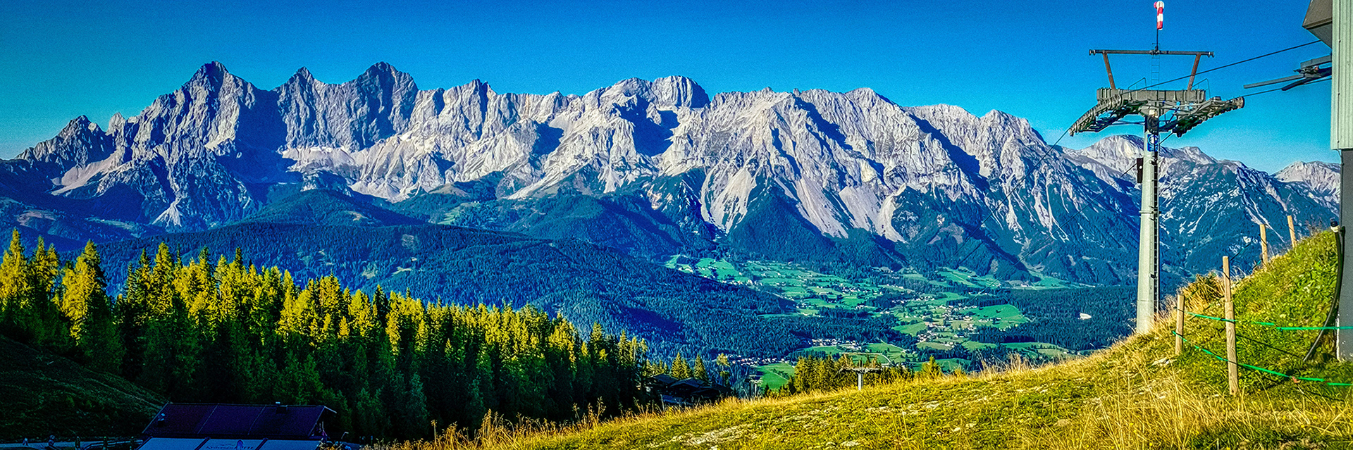 Dachstein am Abend, Österreich