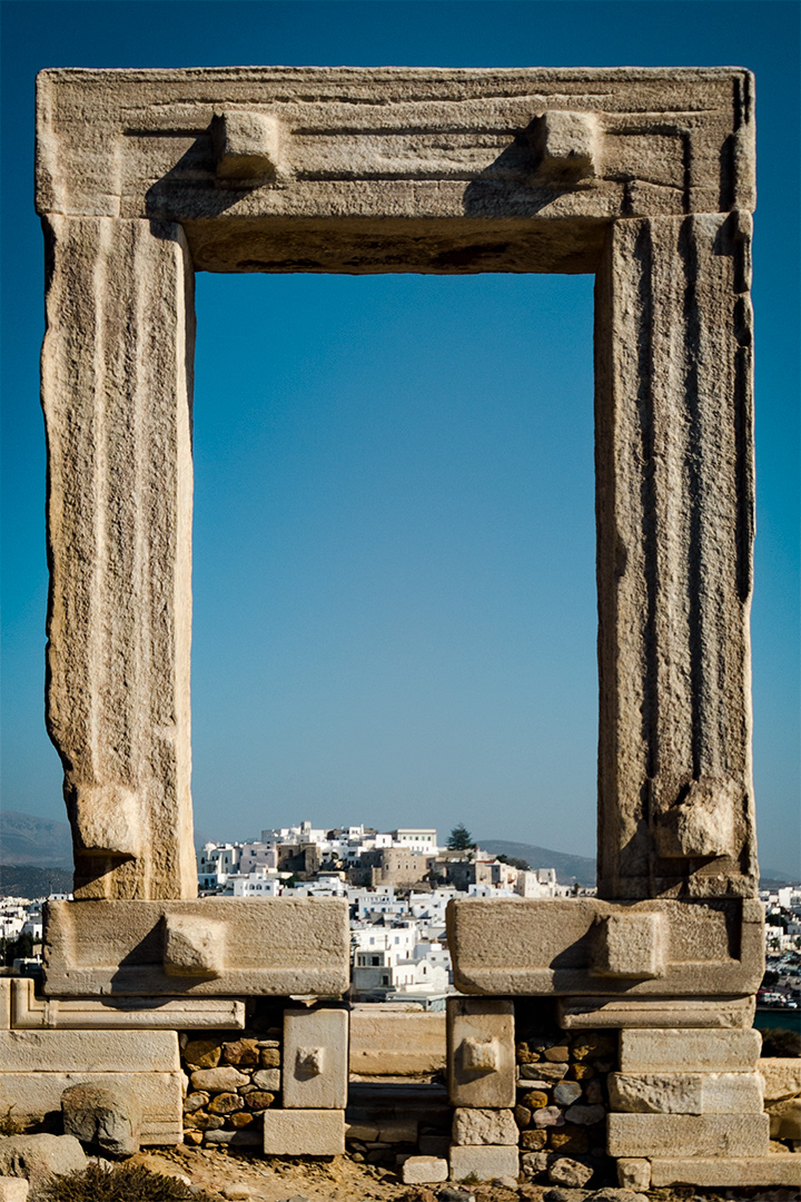 Tor zur Stadt, Naxos, Griechenland