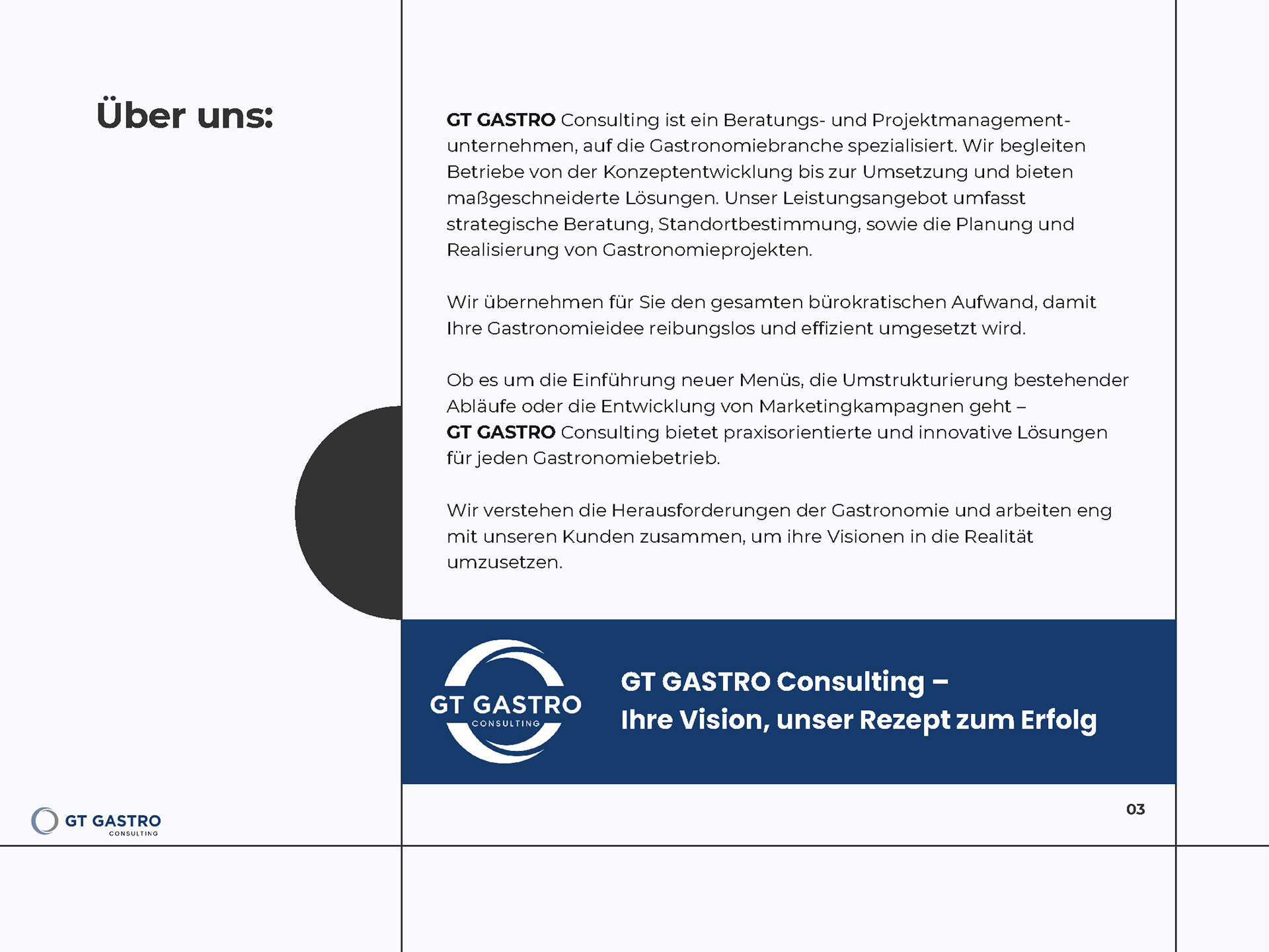 GT GASTRO Consulting Brand Guidelines