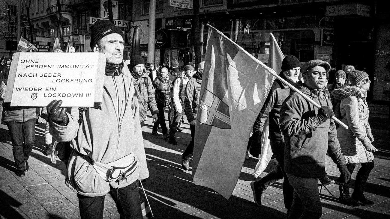 DEMO 2020, Mariahilferstrasse - Wien