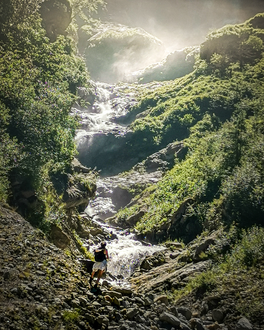 Mischbachfall,  Stubaital, Tirol, AT