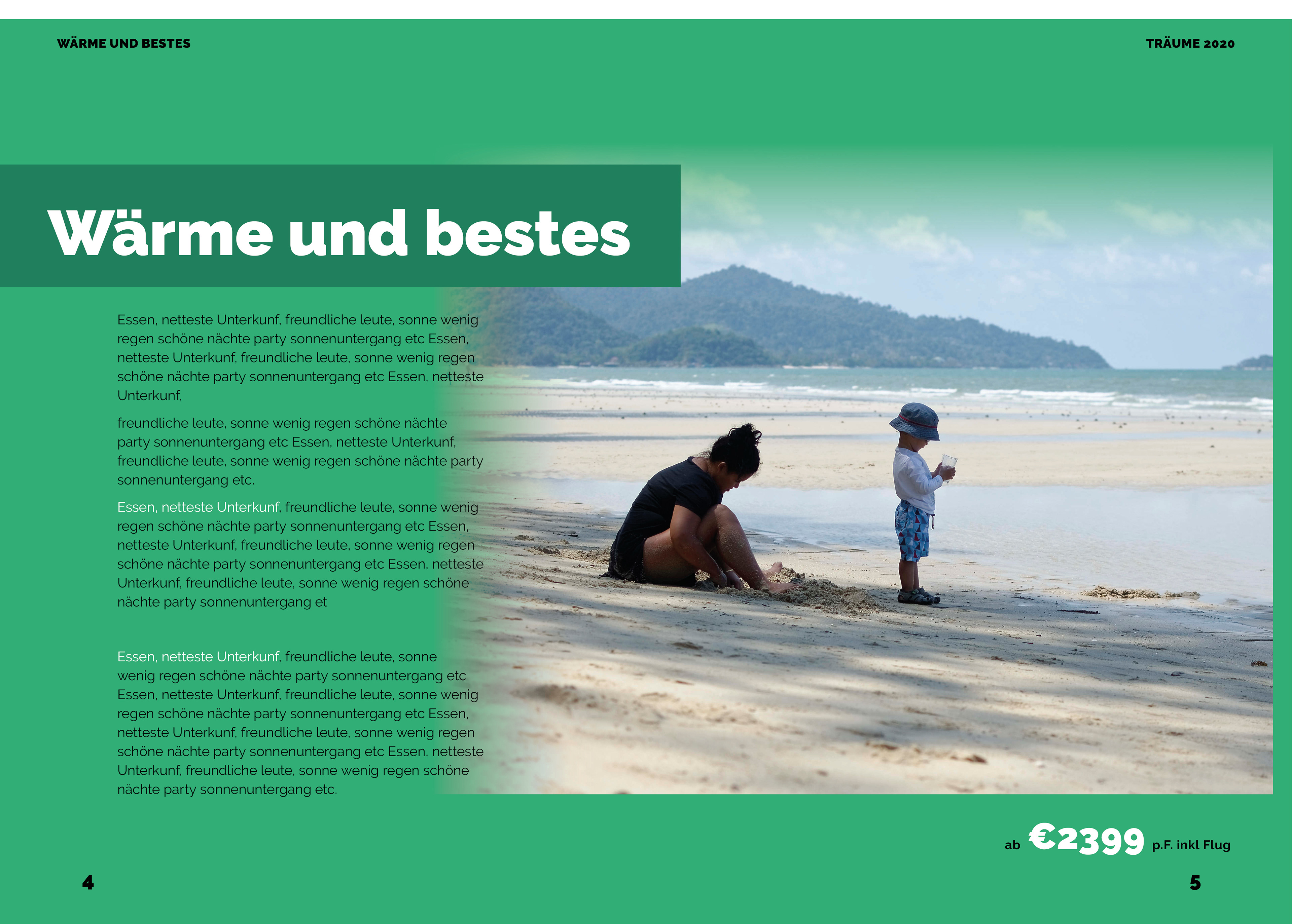 Design-Idee Hänschrens Reisen Broschüre 3