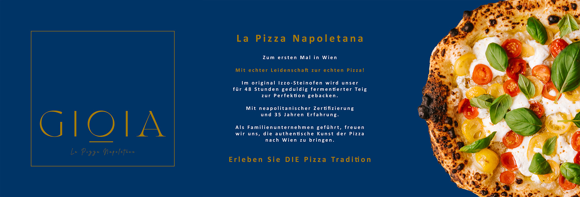 GIOIA La Pizza Napoletana Leuchtbox innen