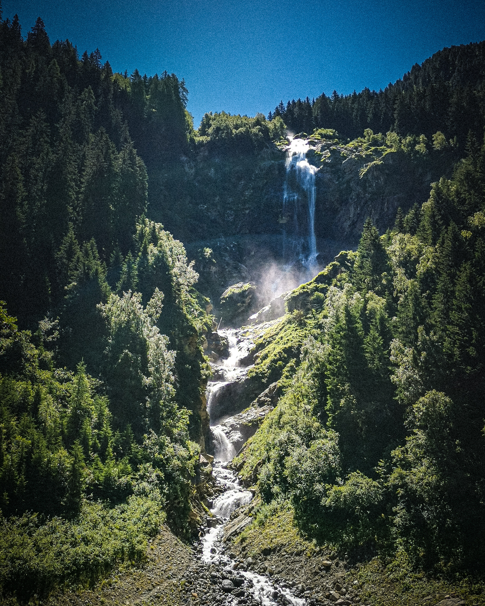 Mischbachfall, Stubaital, Tirol, AT