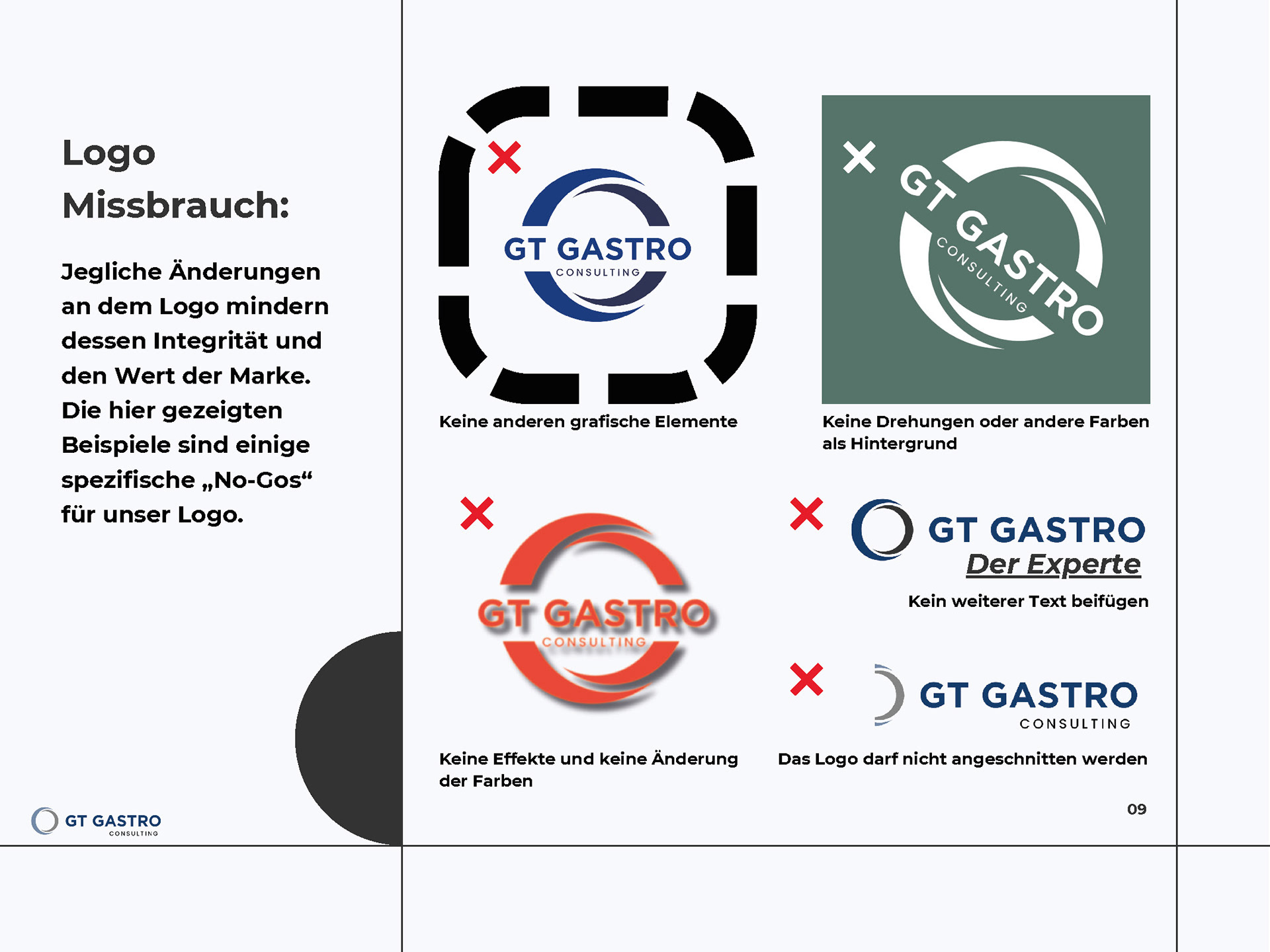 GT GASTRO Consulting Brand Guidelines
