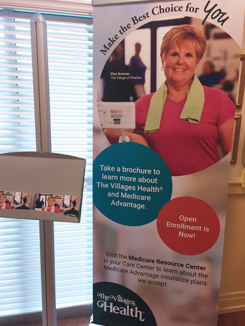 Expandable Banner for The Villages Health Care Centers
