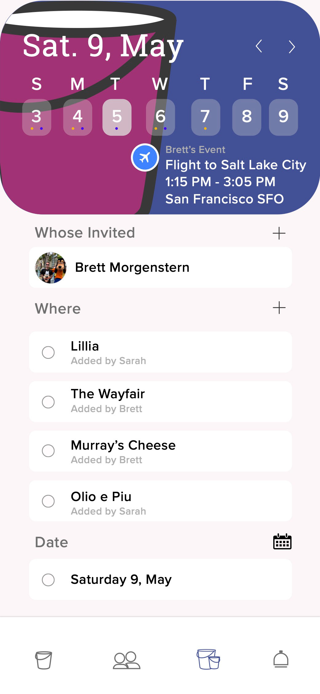 Shared Calendar