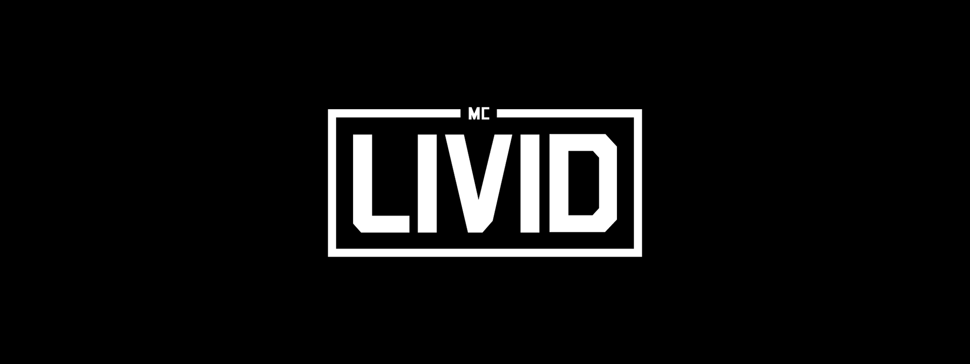 Black typographic logo "LIVID" on a white background.
