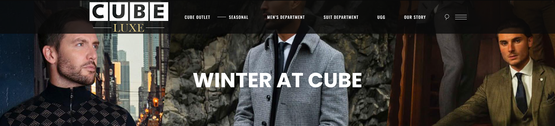 These had to be designed to allow for the heading text overlay not to cause readability issues.