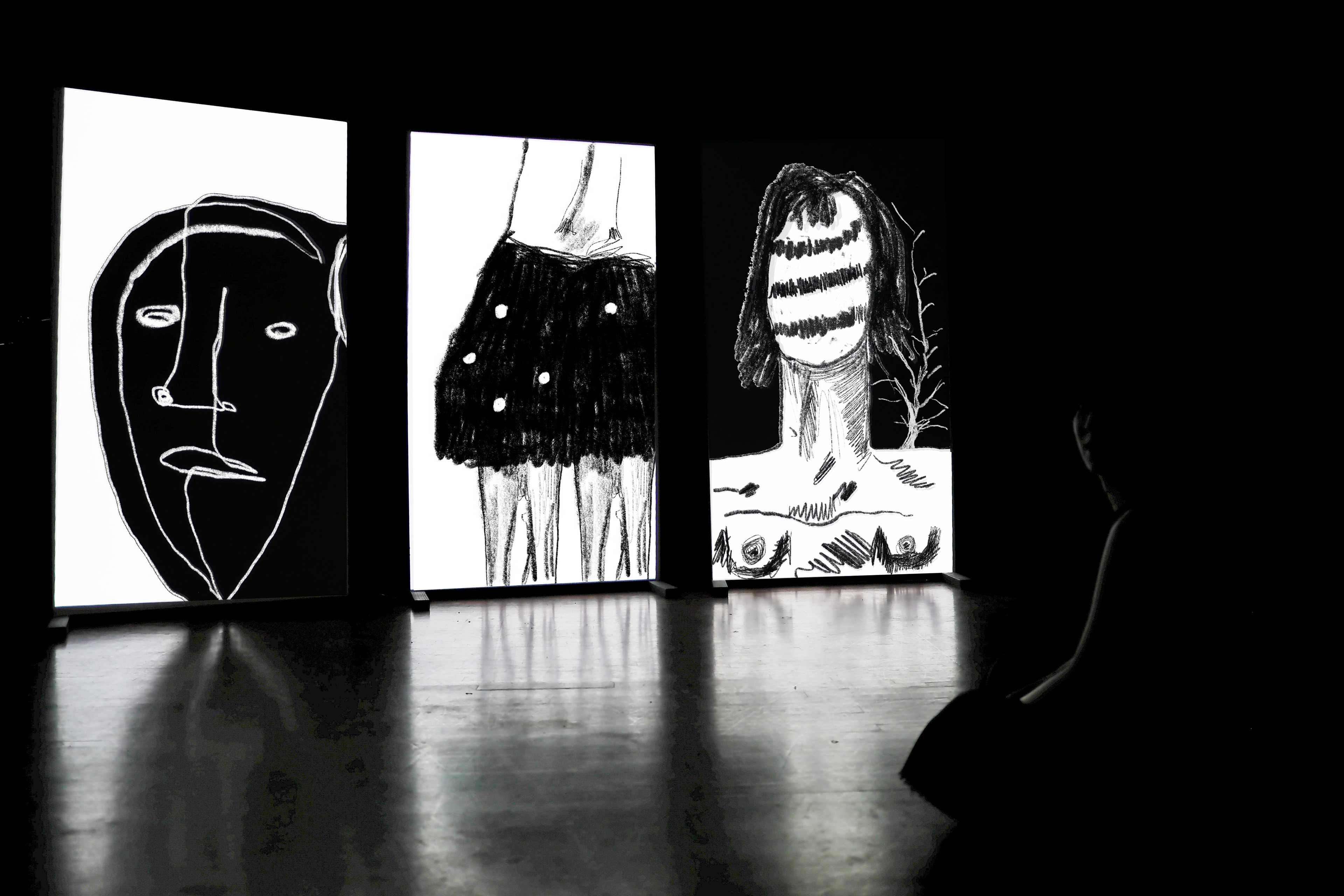 during ''Refractions'' at BAK, basis voor actuele kunst (2023)