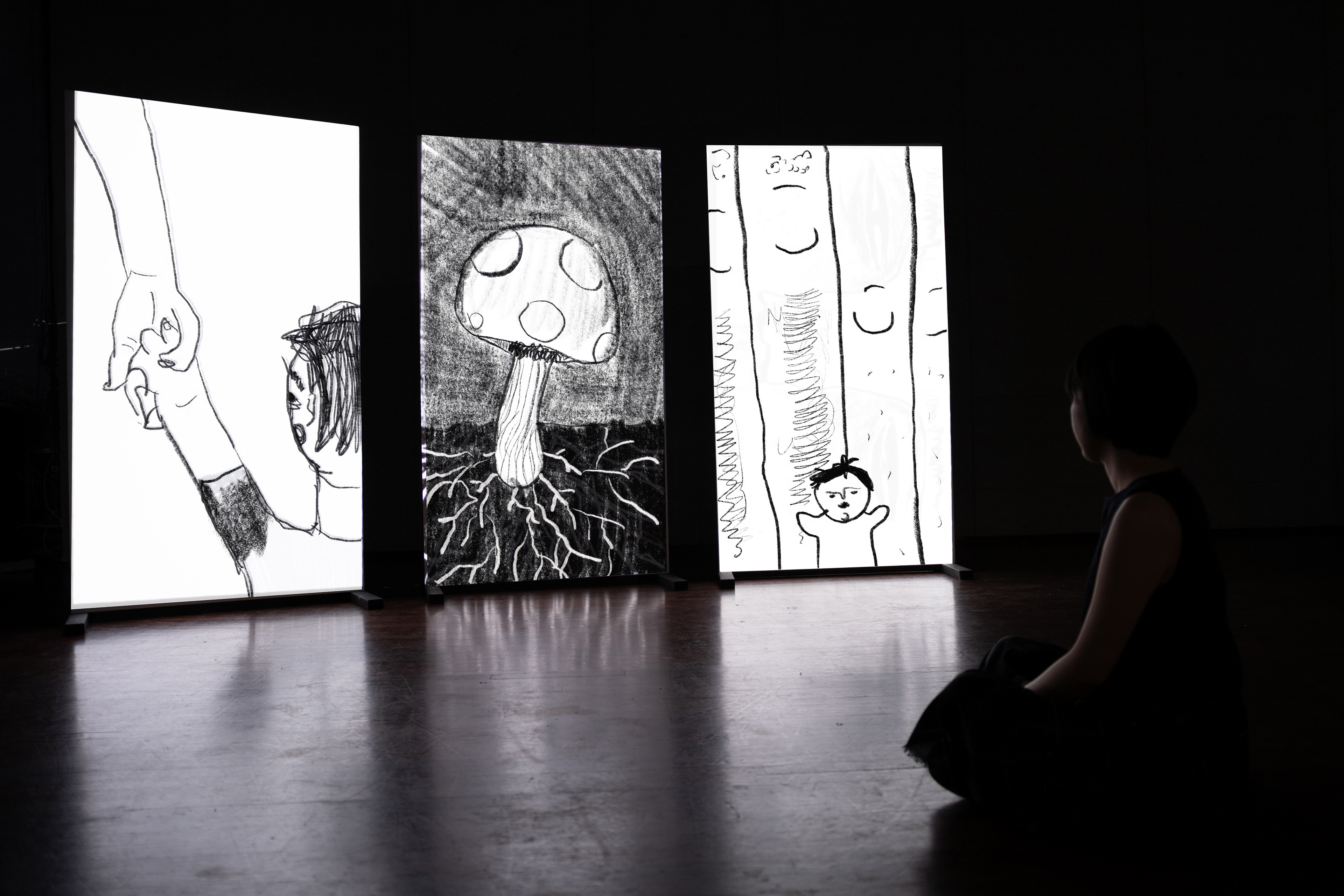 during ''Refractions'' at BAK, basis voor actuele kunst (2023)