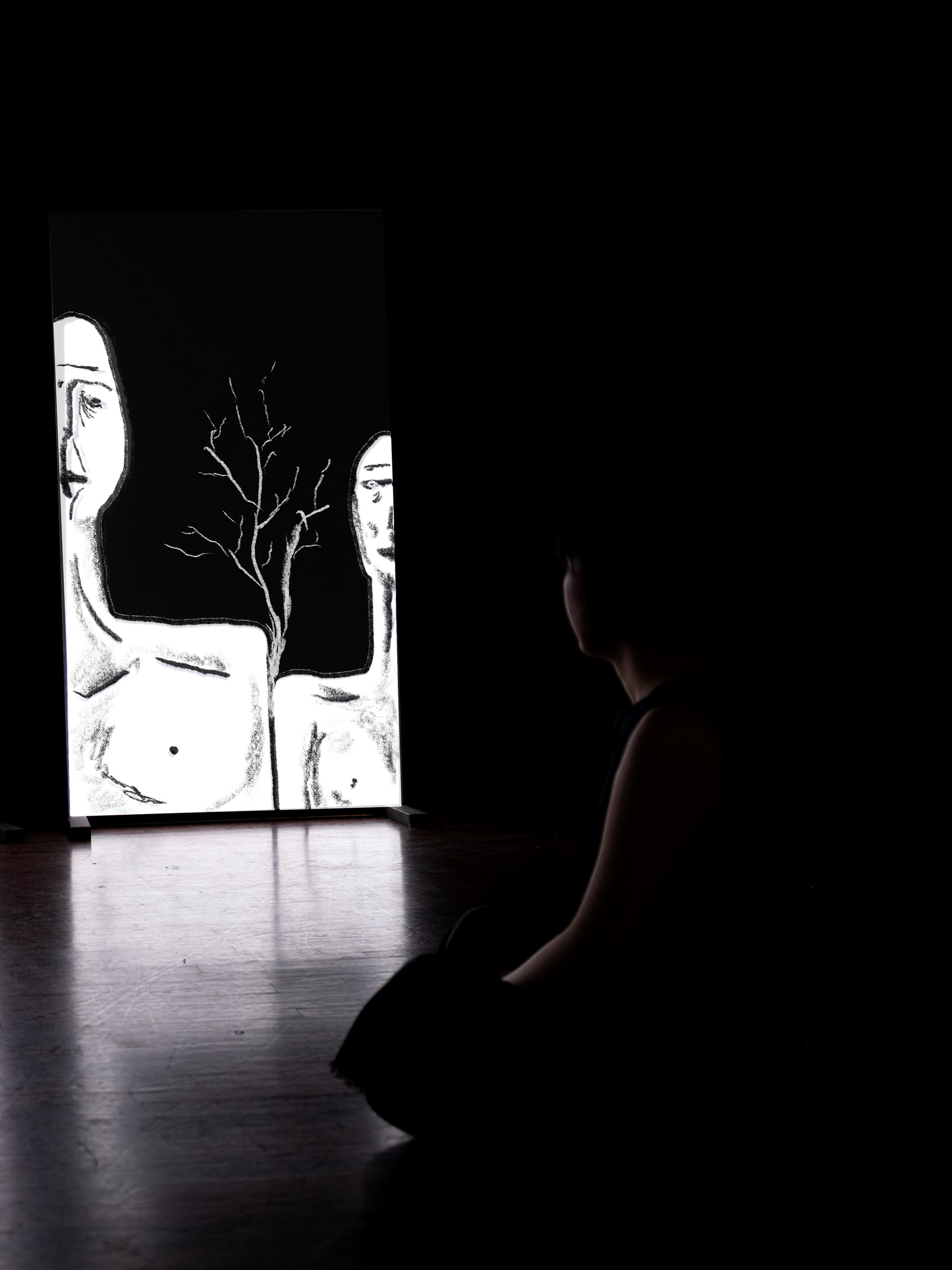 during ''Refractions'' at BAK, basis voor actuele kunst (2023)