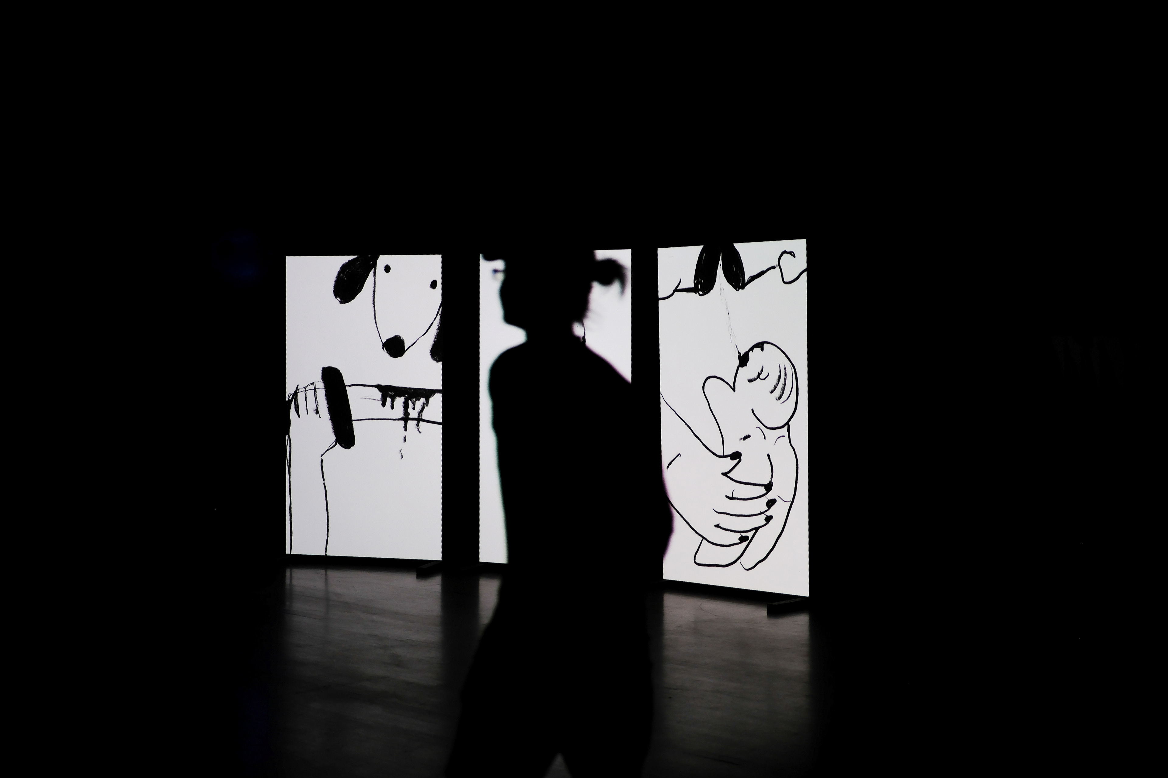during ''Refractions'' at BAK, basis voor actuele kunst (2023)