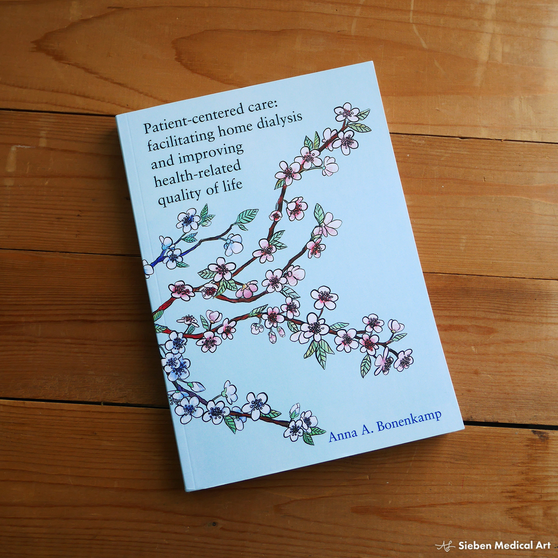 De voorkant van het proefschrift