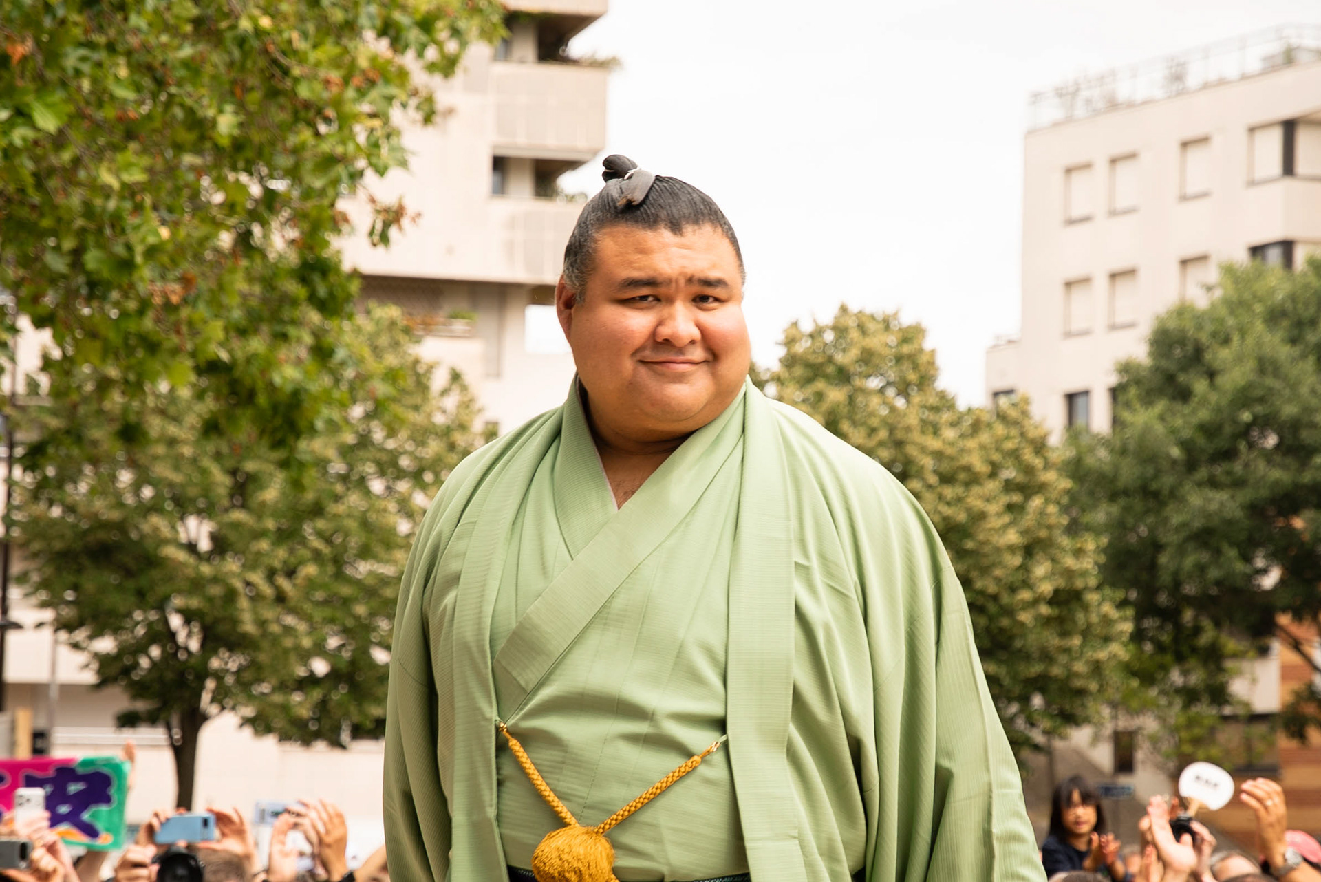 Le lutteur Takayasu Akira.