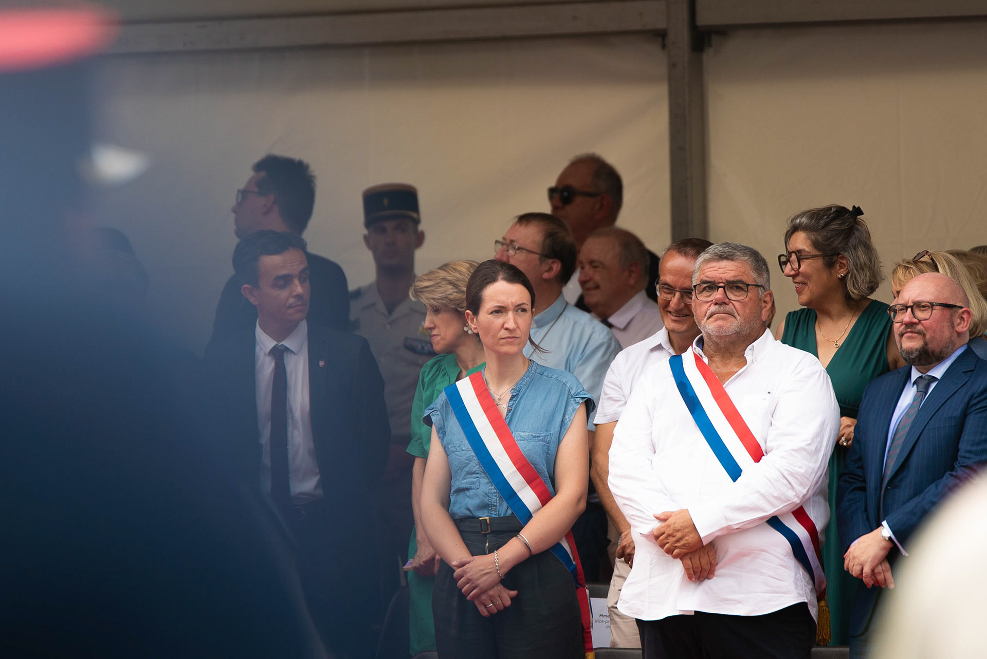 Manon Meunier, députée de la 3ème circonscription de Haute-Vienne ; Christian Redon-Sarrazy, sénateur de la Haute-Vienne.