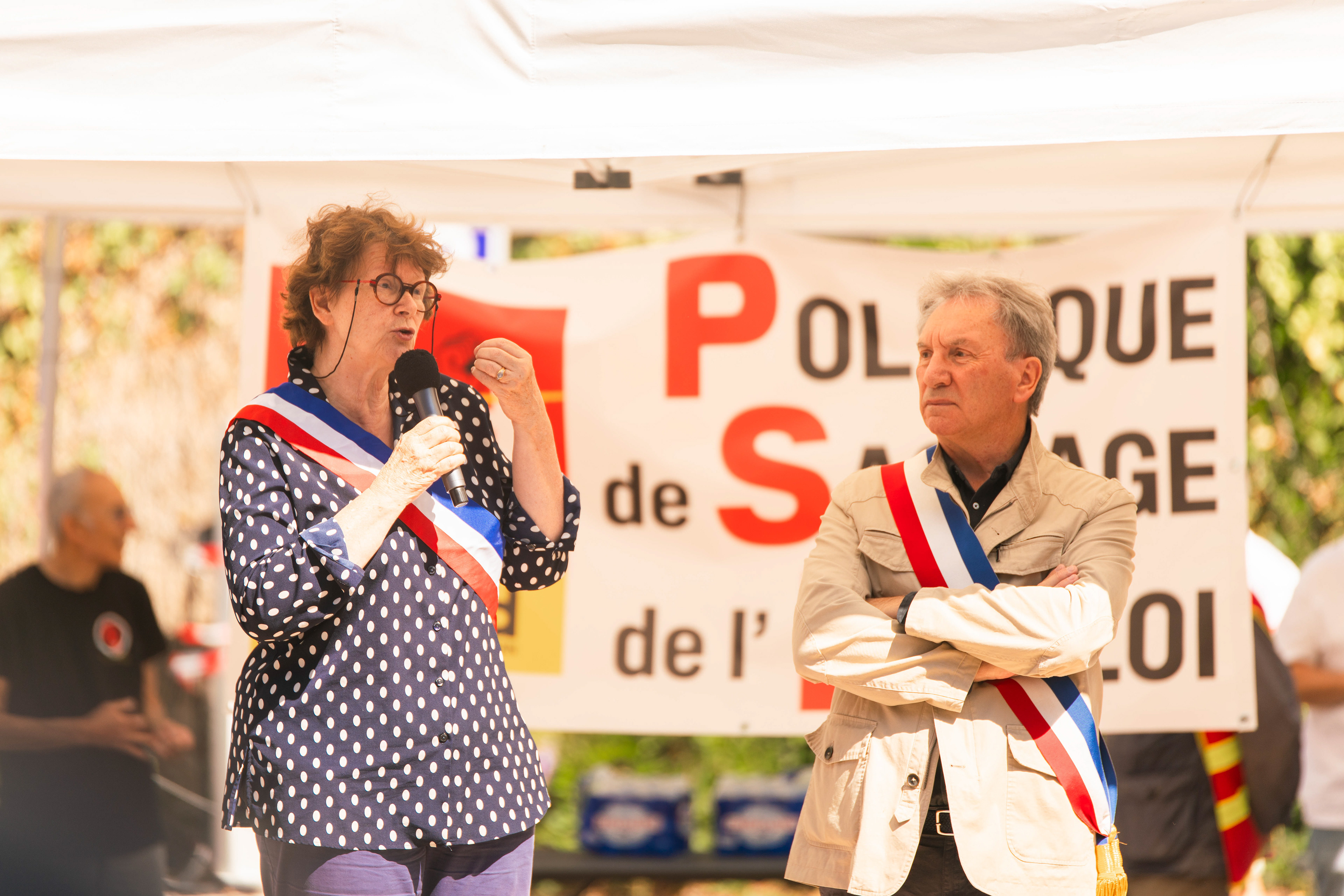 Christine De Neuville, maire de Vicq-sur-Breuilh.