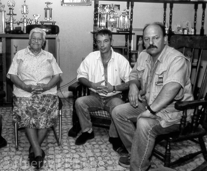 Nous sommes invités chez Guadalupe Villa.